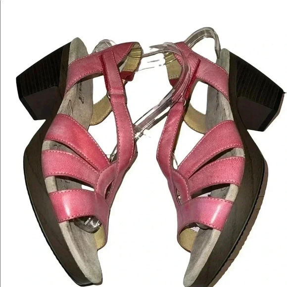 Romika Sandals•Pink Genuine Leather•Size 41 US Size 10-10.5• Brand New No Box!! - Picture 7 of 13